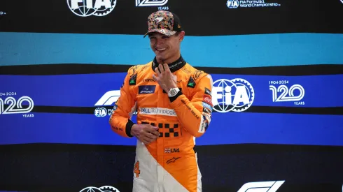 Lando Norris no Marina Bay, Singap
