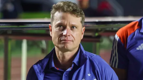 Fernando Seabra, técnico do Cruzeiro.
