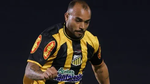 Rodolfo, jogador do Novorizontino, durante partida contra o Goiás, no Estádio Jorge Ismael de Biasi, pela Série B do Campeonato Brasileiro, no dia 04/08/2024. 
