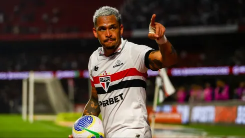 Luciano marcou na última partida do São Paulo
