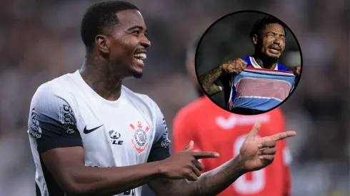 Cacá provoca Marinho após Corinthians x Fortaleza – Foto: Ettore Chiereguini/AGIF -Foto: Thiago Ribeiro/AGIF