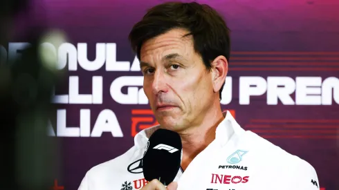 Wolff em coletiva no GP de Monza, Itália
