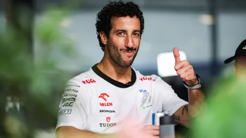 Daniel Ricciardo no Marina Bay, Singapura
