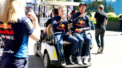 Lawson e Ricciardo no GP da Austrália
