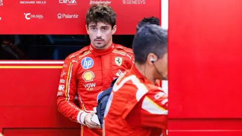 Leclerc no GP de Singapura
