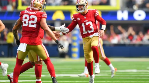 San Francisco 49ers quarterback Brock Purdy. Foto de Brian Rothmuller/Icon Sportswire
