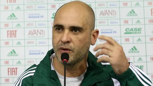 Marcos quando defendia o Palmeiras, em entrevista em 2010. Foto: Cesar Greco
