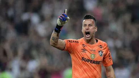 Fabio goleiro do Fluminense pela Copa Libertadores 2024. Foto: Thiago Ribeiro/AGIF
