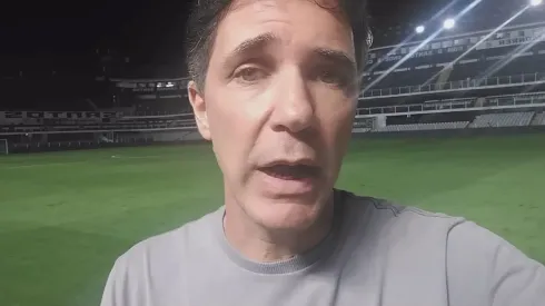 Caixinha pode ganhar força no Santos, diz Vagner Frederico – Foto: Reprodução/Vagner Frederico/YouTube.
