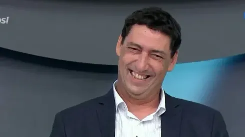 PVC, jornalista e comentarista – Foto: Reprodução / SporTV