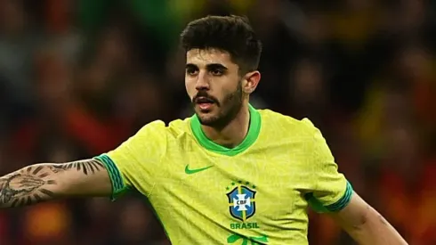 Beraldo, na Seleção Brasileira
