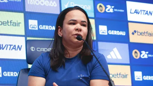 Bárbara Fonseca, nova diretora do Cruzeiro. Foto: Gustavo Martins/ Cruzeiro
