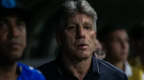 Renato Gaúcho técnico do Grêmio durante partida contra o Atletico-MG. Foto: Fernando Moreno/AGIF