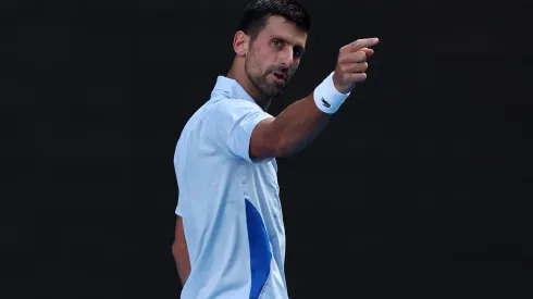 Djokovic em participação no Australian Open de 2024 (Foto: Daniel Pockett/Getty Images)
