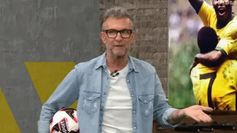 Ex-jogador ficou de fora e seguirá na Band. Reprodução/Band.