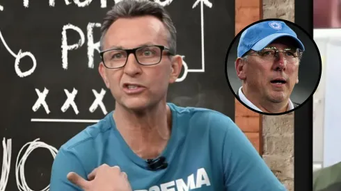 Botafogo merece centenas de elogios, afirma Neto - Fotos: Reprodução/TV Bandeirantes (foto grande) - Thiago Ribeiro/AGIF (foto pequena).