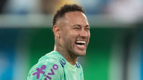 Neymar em campo pela Seleção Brasileira