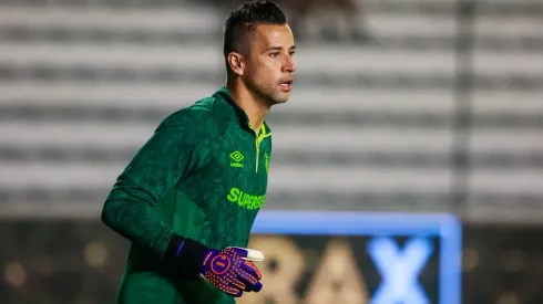 Fabio jogador do Fluminense durante aquecimento antes da partida contra o Juventude no estadio Alfredo Jaconi pela Copa do Brasil 2024
