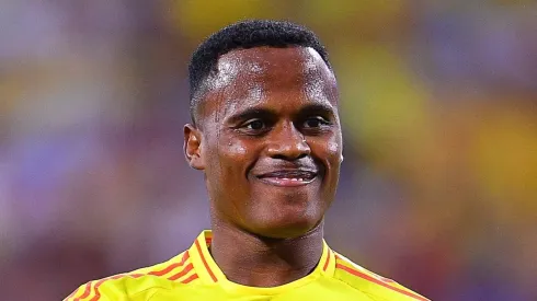 RECORD DATE NOT STATED Copa America USA 2024 Colombia vs Uruguay – Semifinal John Arias of Colombia during the CONMEBOL Copa America 2024 Semi-final match between Colombia and Uruguay, at Bank of America Stadium, on July 10, 2024 in Charlotte, North Carolina, United States. CHARLOTTE NORTH CAROLINA UNITED STATES PUBLICATIONxNOTxINxMEXxCHNxRUS Copyright: xAdrianxMaciasx 20240710190944_CA_SF_2024_COL_URU_ARIAS70
