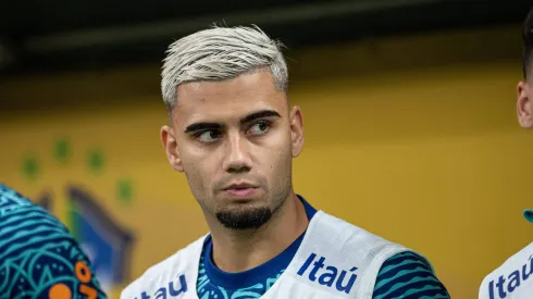 Andreas Pereira durante partida dos comandados de Dorival Júnior em Brasília.
