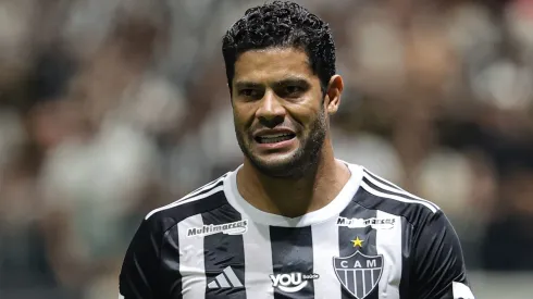 Hulk jogador do Atlético-MG durante partida contra o Vasco na Arena MRV pela Copa Do Brasil 2024.
