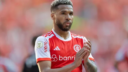 RS – PORTO ALEGRE – 19/10/2024 – BRASILEIRO A 2024, INTERNACIONAL X GREMIO – Wesley jogador do Internacional durante partida contra o Gremio no estadio Beira-Rio pelo campeonato Brasileiro A 2024. Foto: Liamara Polli/AGIF
