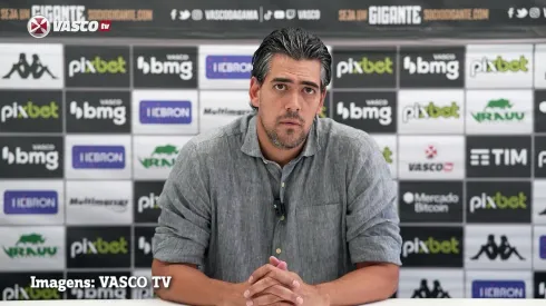 Foto: Reprodução/Vasco TV – Paulo Bracks, dirigente do Santos
