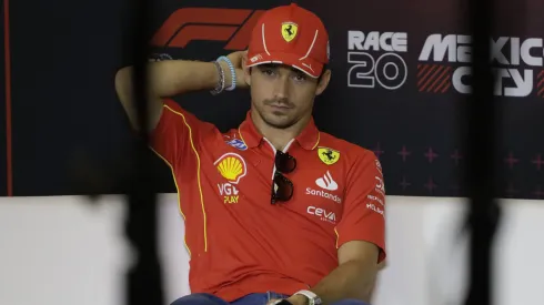 Leclerc no GP do México
