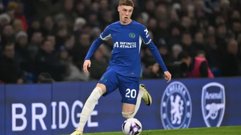 LONDON, ENGLAND - MARCH 11: Cole Palmer of Chelsea in action during the Premier League match between Chelsea FC and Newcastle United at Stamford Bridge on March 11, 2024 in London, England. (Photo by Mike Hewitt/Getty Images)