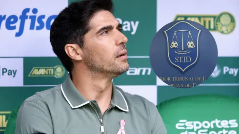 Urgente: STJD comunica Palmeiras sobre decisão de gesto obsceno de Abel Ferreira – Foto: AGIF
