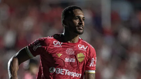 Todinho durante partida contra o Guarani. Foto: Isabela Azine/AGIF
