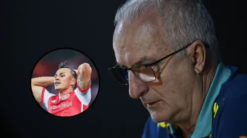 Dorival Júnior e Bernabei, do Inter (Fotos: Mateus Bonomi/AGIF e Giancarlo Santorum/AGIF)