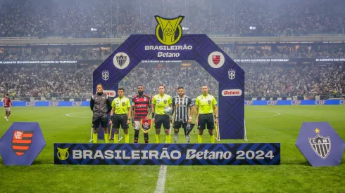 Atlético Mineiro x Flamengo BELO HORIZONTE, MG - 03.07.2024: ATLÉTICO MINEIRO X FLAMENGO - Match between Atlético Mineiro and Flamengo valid for the fourteenth round of the 2024 Brazilian Championship, on the evening of this fourth day 03, held at Arena MRV, Belo Horizonte, Brazil. Photo: Allan Calisto/Fotoarena x2569246x PUBLICATIONxNOTxINxBRA AllanxCalisto