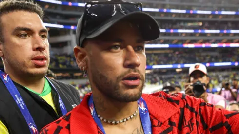 Neymar durante partida do Brasil na Copa América. 
