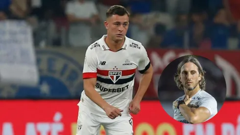 O que aconteceu? Santiago Longo é barrado por Zubeldía no São Paulo – Foto: São Paulo FC e AGIF
