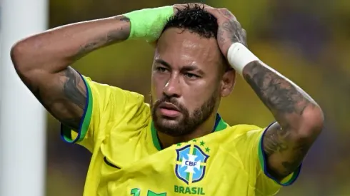 Neymar pode retornar ao futebol brasileiro em 2025. Foto: Pedro Vilela/Getty Images
