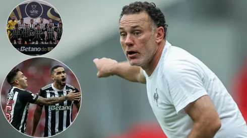 Milito deve usar uma equipe ofensiva no Atlético-MG na final contra Flamengo - Fotos: Pedro Souza/Atlético