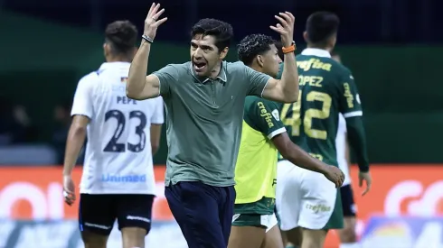 Foto: Marcello Zambrana/AGIF – Abel, técnico do Palmeiras
