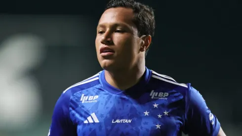 Marlon durante partida entre Cruzeiro e Flamengo, pelo Campeonato Brasileiro, no Estádio Independência. 
