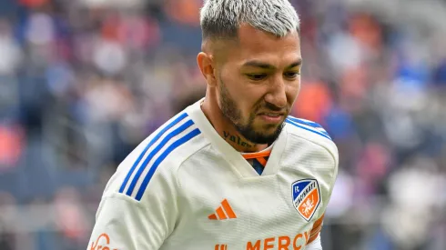 FC Cincinnati v Toronto FC – Major League Soccer Cincinnati midfielder Luciano Acosta is playing in the Major League Soccer match between FC Cincinnati and Toronto FC at TQL Stadium in Cincinnati, Ohio, on February 25, 2024. The match is ending in a 0-0 draw. Cincinnati, OHIO Ohio United States PUBLICATIONxNOTxINxFRA Copyright: xJasonxWhitmanx originalFilename:whitman-majorlea240225_npjDW.jpg
