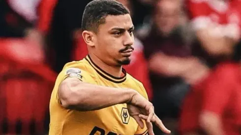 Foto: Foto: Jack Thomas/ Wolverhampton – André, ex-Fluminense, em ação pelo Wolves na Premier League
