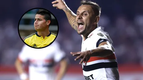 Fotos: Marcello Zambrana/AGIF e David Cortes Serey/Agenciauno/AGIF<br />
 – Rafinha fala sobre James Rodríguez no São Paulo
