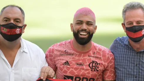 Gabigol tem resposta atravessada de Marcos Braz antes de Cuiabá x Flamengo - Foto: AGIF