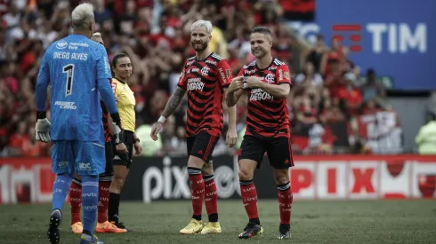 Diego Ribas ex- jogador do Flamengo durante partida. Foto: Joao Gabriel Alves/AGIF
