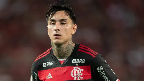 Erick Pulgar, volante do Flamengo em ação pelo Campeonato Brasileiro