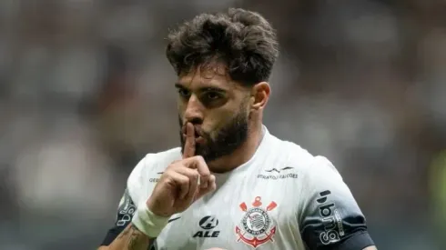 Yuri alberto em comemoração ao marcar gol – Foto: Rodrigo Coca/Corinthians
