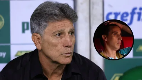 Fotos: Marcello Zambrana/AGIF e Liamara Polli/AGIF - Renato Portaluppi e Pedro Geromel, do Grêmio