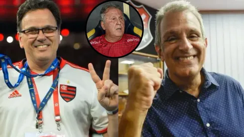 Confira quem Zico, Pet e outras lendas estão apoiando nas eleições do Flamengo. PHOTOxPHOTO: Reprodução/ Photo Zico: AGIF