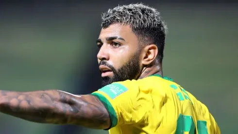 Gabigol na Seleção Brasileira. Foto: Edilzon Gamez/Getty Images