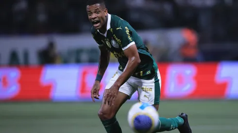 SP – SAO PAULO – 02/05/2024 – COPA DO BRASIL 2024, PALMEIRAS X BOTAFOGO-SP – Caio Paulista jogador do Palmeiras durante partida contra o Botafogo-SP no estadio Arena Allianz Parque pelo campeonato Copa Do Brasil 2024. Foto: Ettore Chiereguini/AGIF
